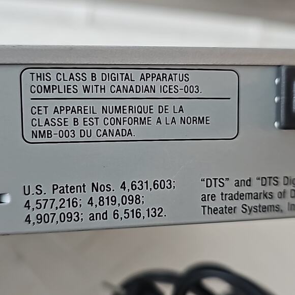Sony CD/DVD Player DVP-NS575P Precision Drive 3/DVD+RW/+R/-RW/-R Playback - Picture 9 of 11